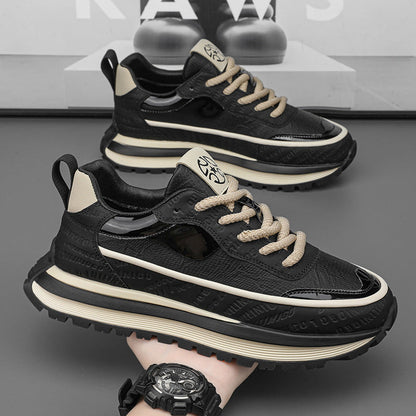 Damen Laufschuhe Sportlich Dämpfend Schwarz - Norvielle