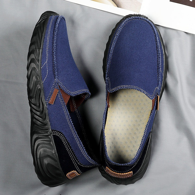 Damen Sportschuhe Atmungsaktiv Bequem Slip-On