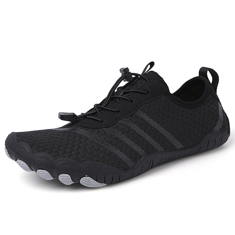 Damen Badeschuhe Schnellschnürsystem Wasserschuhe Sportlich