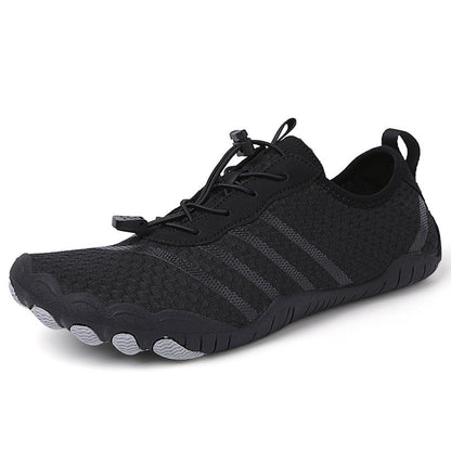 Damen Badeschuhe Schnellschnürsystem Wasserschuhe Sportlich