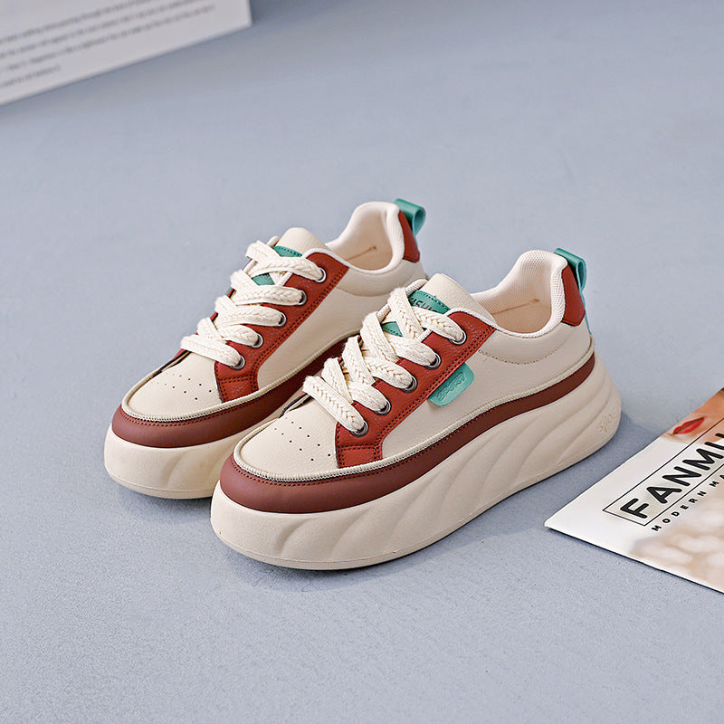 Damen Sneaker Bequem Atmungsaktiv Chunky