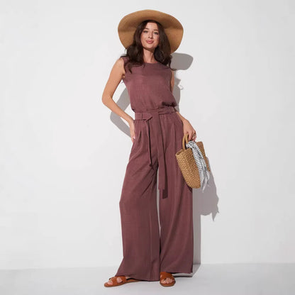 Damen Zweiteiler Elegantes Langkleid Set