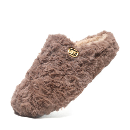 Damen Hausschuhe Flauschig Warm Weiches Futter