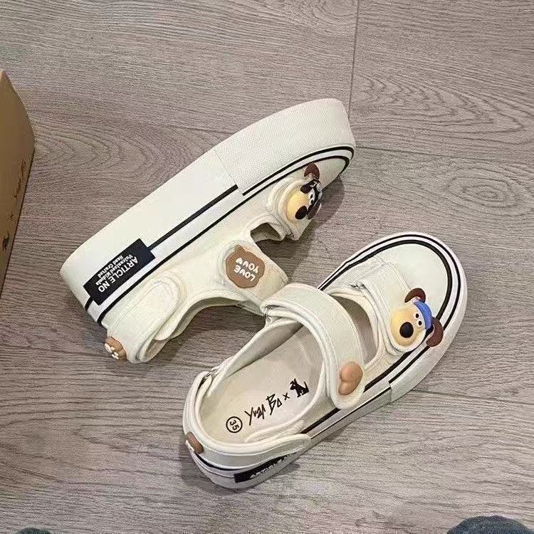 Damen Sneaker Sportlich Bequem Klettverschluss