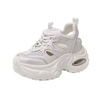 Damen Sneaker Chunky Atmungsaktives Material