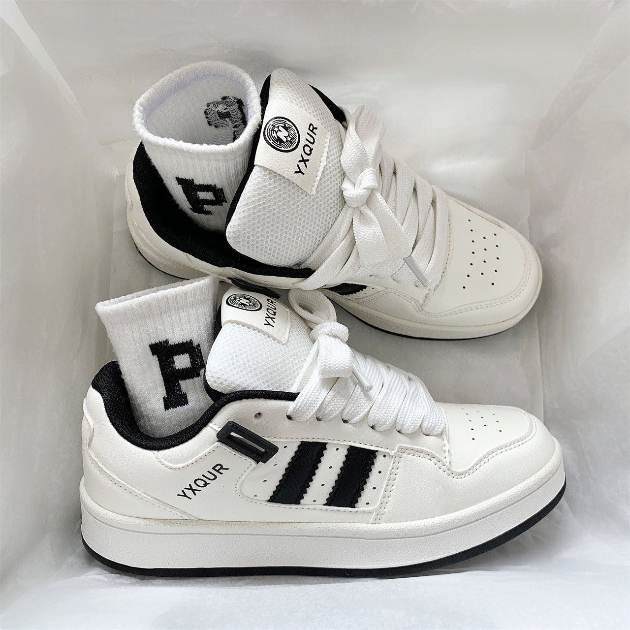Damen Sneaker Sportlich Perforiert Bequem