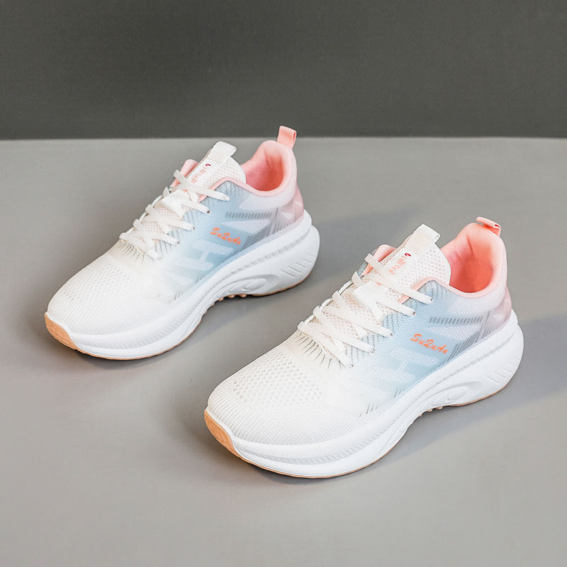 Damen Sneaker Leicht Atmungsaktives Mesh