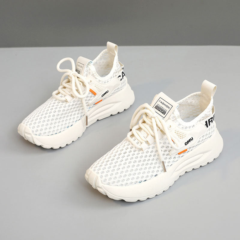 Damen Sneaker Atmungsaktives Mesh Stoßdämpfend Elastisch