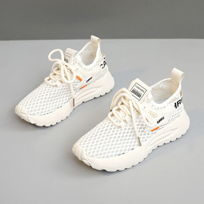 Damen Sneaker Atmungsaktives Mesh Stoßdämpfend Elastisch
