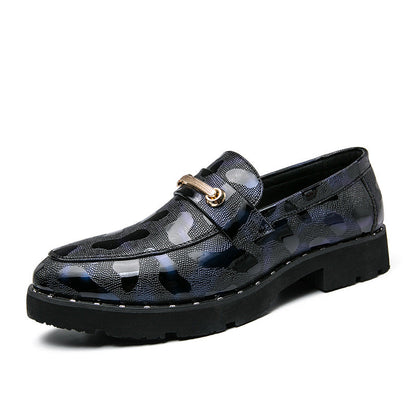 Damen Mokassins Elegante Leder