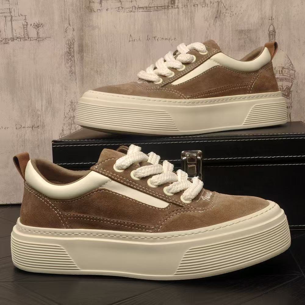 Damen Sneaker Strukturierte Sohle Mode