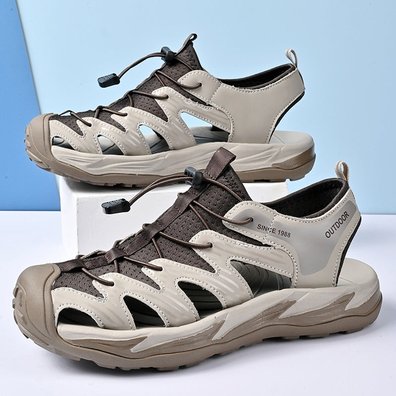 Damen Sportsandalen Rutschfest Schnellschnürsystem Outdoor