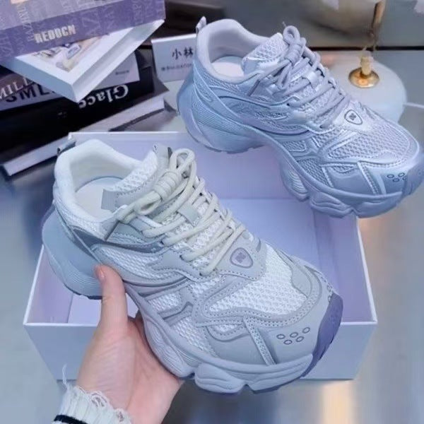 Damen Sneaker Atmungsaktiv Gepolstert