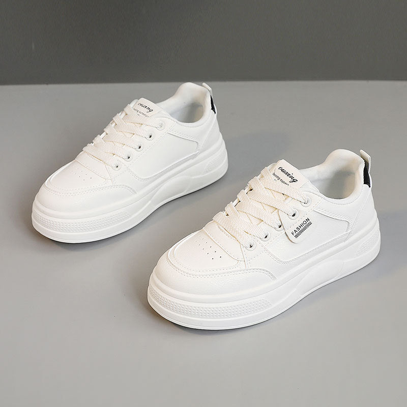 Damen Plateau Sneaker Modern Komfortsohle