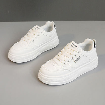 Damen Plateau Sneaker Modern Komfortsohle