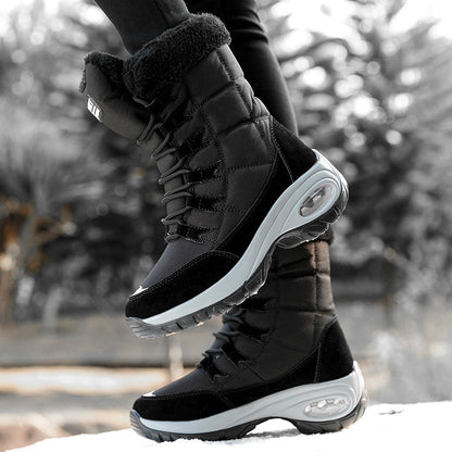 Damen Winterstiefel Warm Isoliert Rutschfest