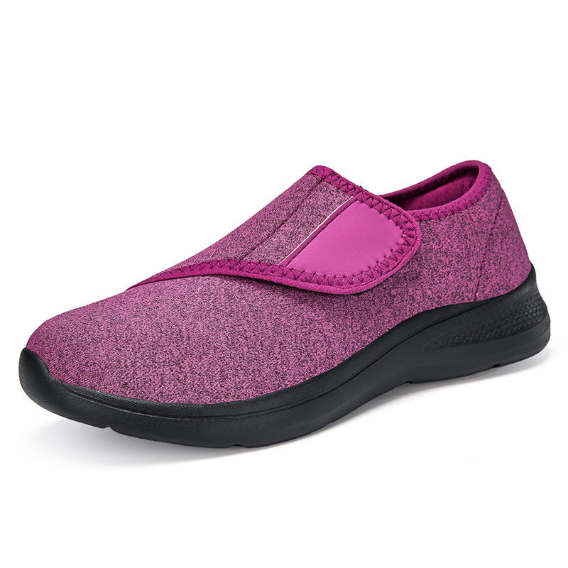 Damen Sport Schuhe Bequem Klettverschluss
