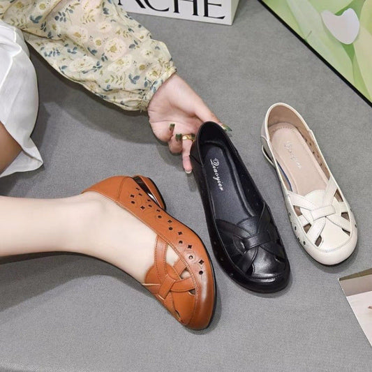 Damen Halbschuhe Elegante Cut-Outs Komfortschuhe - Norvielle