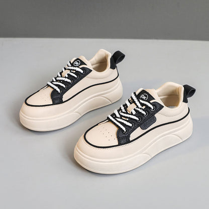 Damen Chunky Sneaker Bequem Weite Passform Komfortschuhe