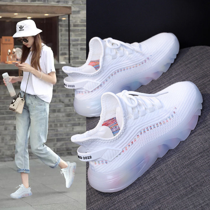 Damen Laufschuhe Sportlich Luftpolster Bequem