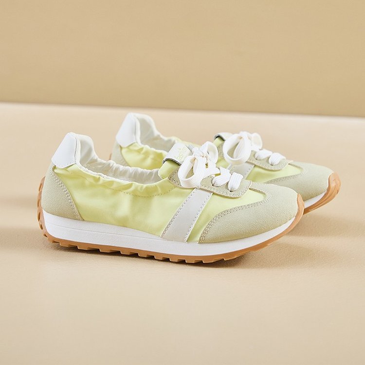 Damen Sneaker Leicht Schnürsystem Weich