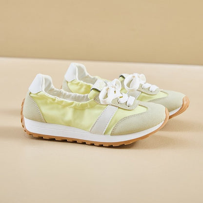 Damen Sneaker Leicht Schnürsystem Weich