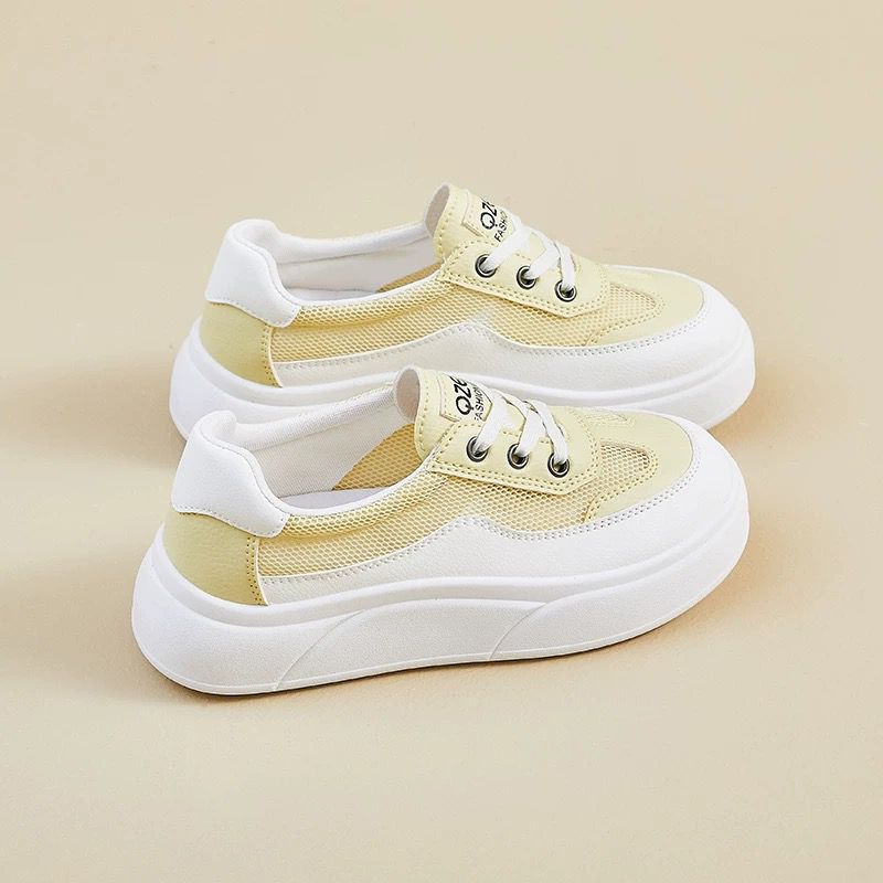 Damen Chunky Sneaker Atmungsaktives Mesh Bequem