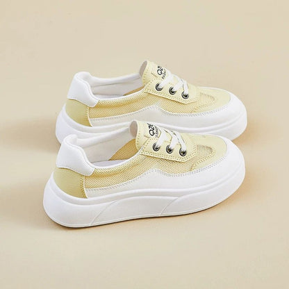 Damen Chunky Sneaker Atmungsaktives Mesh Bequem