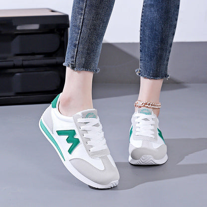 Damen Sneaker Retro atmungsaktives Mesh