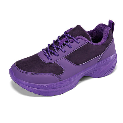 Damen Sneaker Warm Bequem Freizeitschuhe
