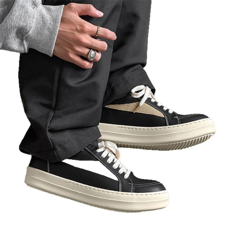 Damen Sneaker Weiches Leder Modern
