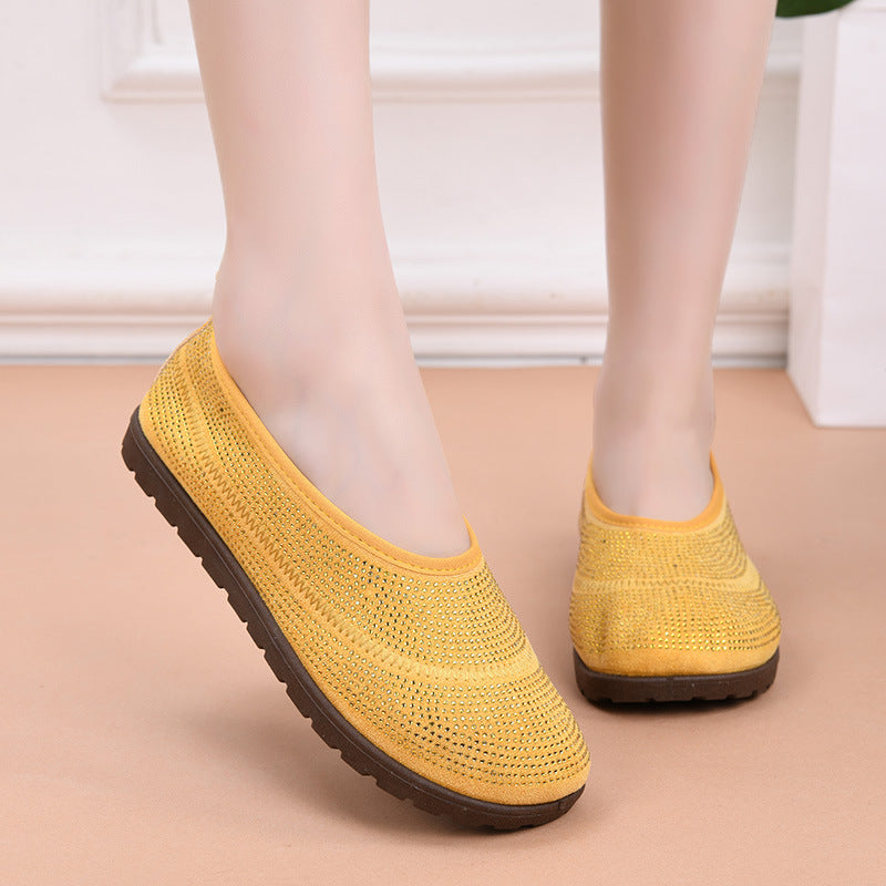 Damen Badeschuhe Atmungsaktives Material Rutschfest