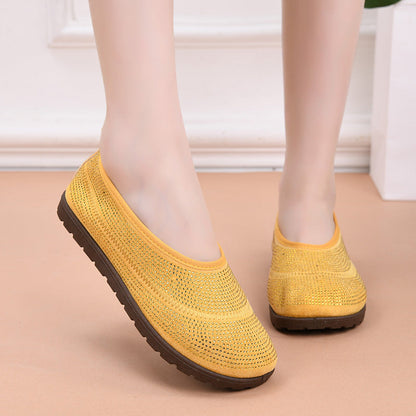 Damen Badeschuhe Atmungsaktives Material Rutschfest