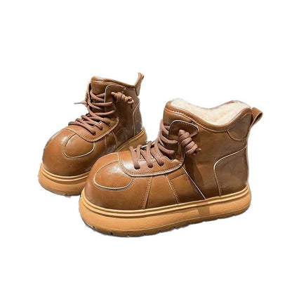 Damen Winterstiefel Weich Warm Rutschfest