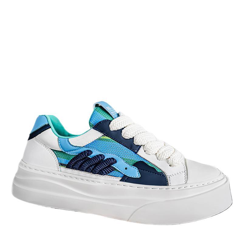 Damen Sneaker Bunt Komfortabel Weiches Innenfutter