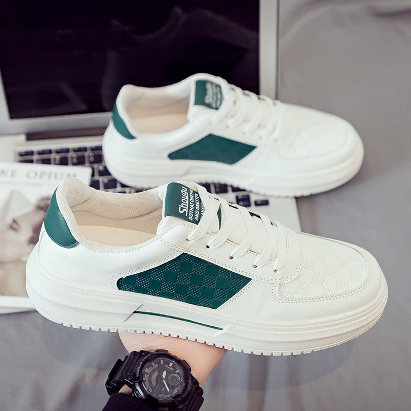 Damen Sneaker Karomuster Bequem Komfortabel