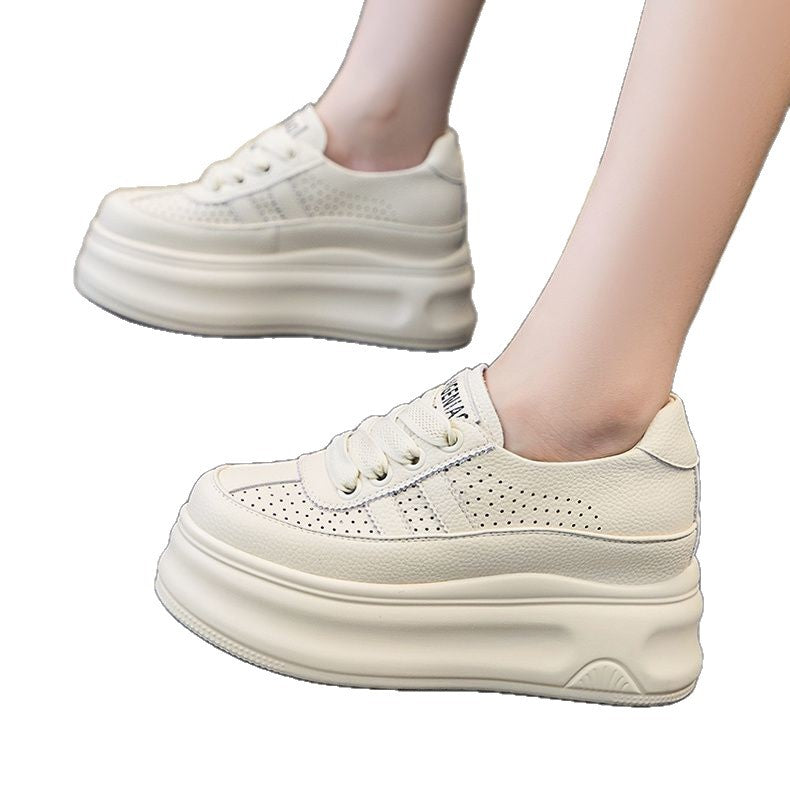 Damen Sneaker Hoch Extra Sohle Modisch