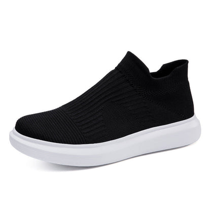 Damen Strick-Sneaker Hoch Flexibel Modisch