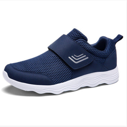 Damen Sneaker Sportlich Klettverschluss Komfortabel