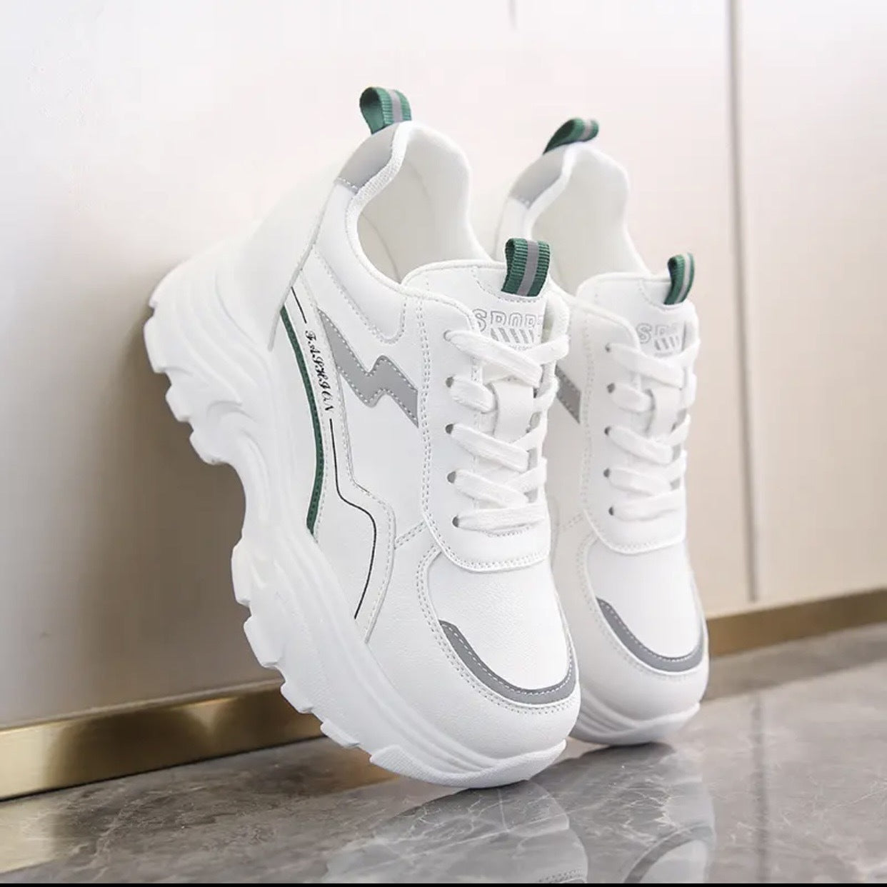 Damen Sneaker Chunky Mode Schuhe