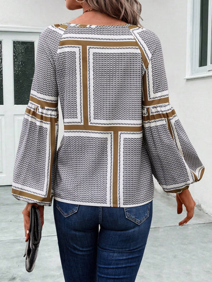 Damenbluse Rüschen Modern Elegant