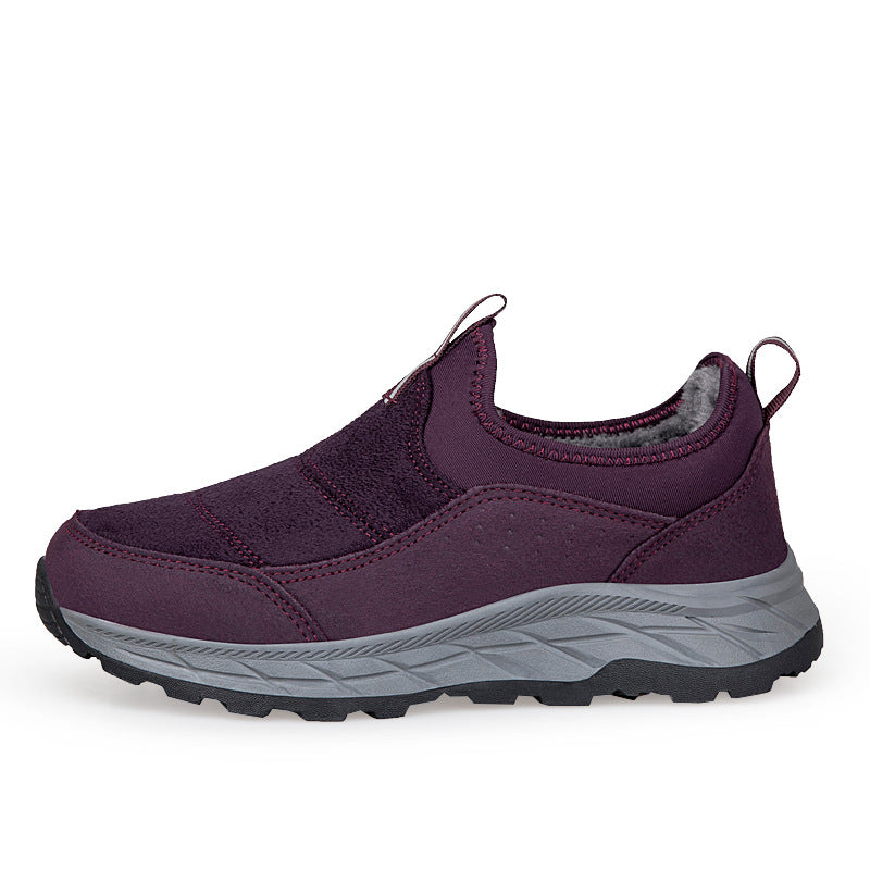 Damen Winter Sneaker Elastisch Warm Bequem