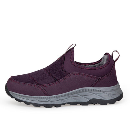 Damen Winter Sneaker Elastisch Warm Bequem
