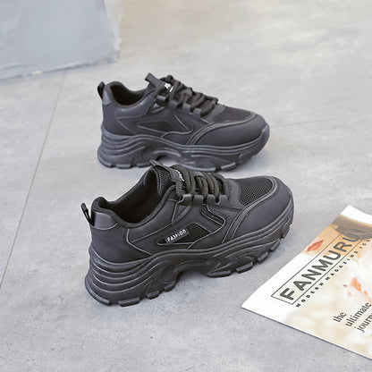 Damen Sneaker Chunky Atmungsaktives Mesh Dämpfende Sohle