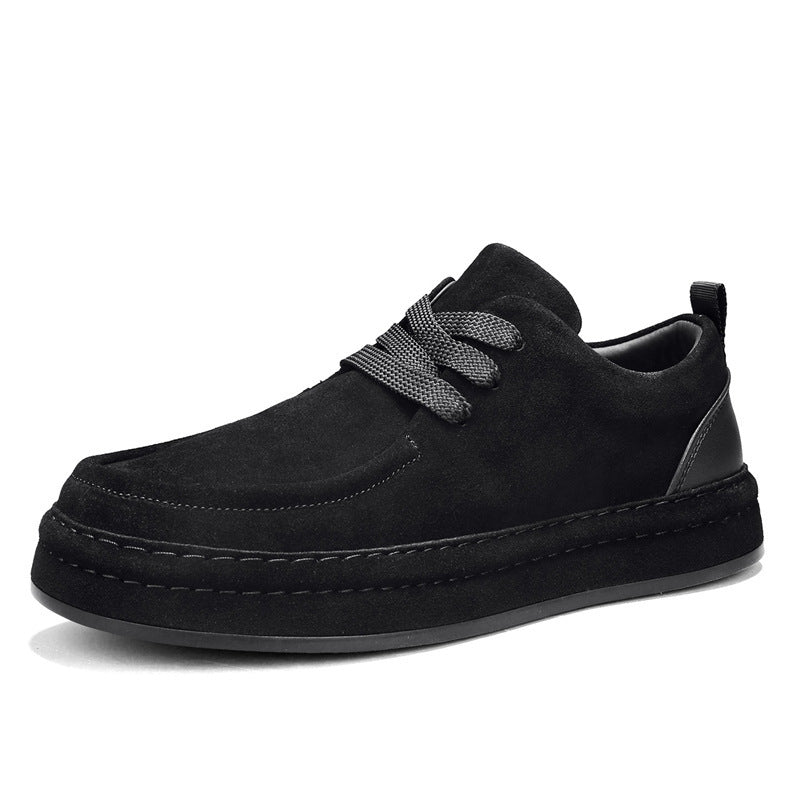 Damen Sneaker Veloursleder Schnürung Bequem Modisch