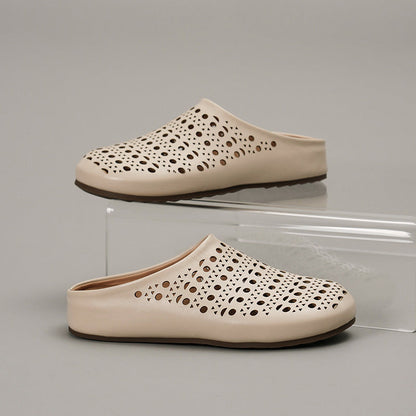 Damen Clogs Atmungsaktives Mesh Bequem Flexibel
