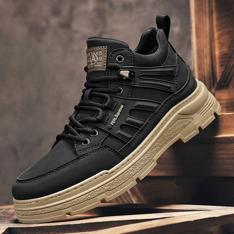 Herren Wanderstiefel Waterproof Atmungsaktives Material
