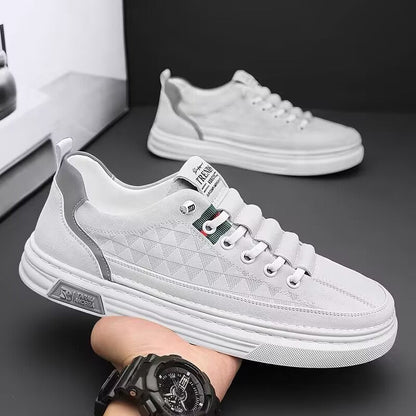 Damen Sneaker Bequem Gummisohle Sportlich