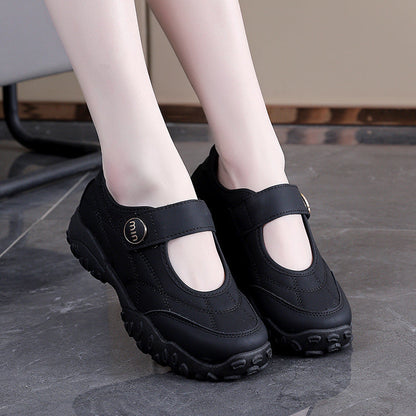 Damen Freizeitschuhe Klettverschluss Bequem
