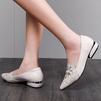 Damen Slingbacks Spitze Elegant Dekoriert